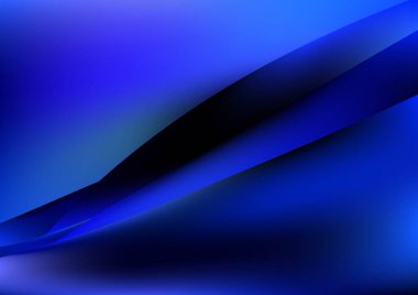 Mavi Elektrik Mavisi Güzel Arkaplan Vektör Çizimi Tasarımı