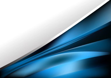 Mavi Aqua Soyut Arkaplan Vektör İllüstrasyon Tasarımı