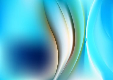 Mavi Yeşil Modern Arkaplan Vektör İllüstrasyon Tasarımı