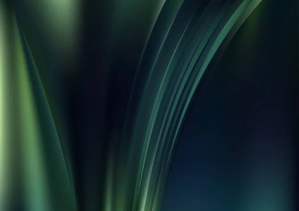 緑の葉テンプレート ベクターイラストデザイン — ストックベクタ