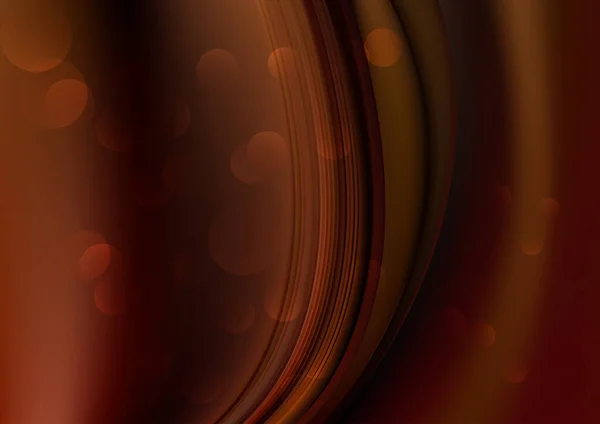 Orange Licht Abstrakt Hintergrund Vektor Illustration Design — Stockvektor