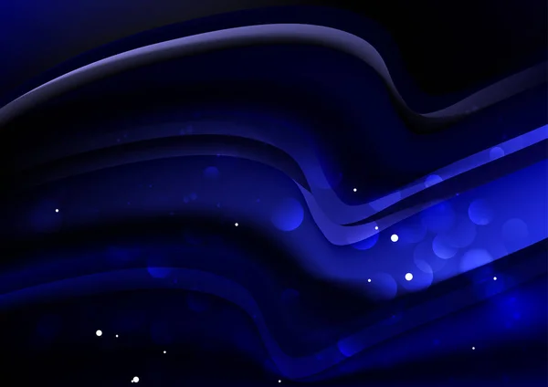 Conception Vectorielle Illustration Fond Élément Lumière Bleue — Image vectorielle
