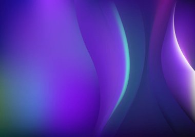 Mavi Mor Element Arkaplan Vektör İllüstrasyon Tasarımı