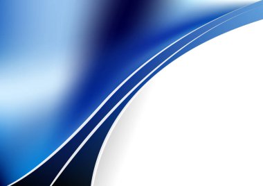 Mavi Işık Zarif Arkaplan Vektör İllüstrasyon Tasarımı