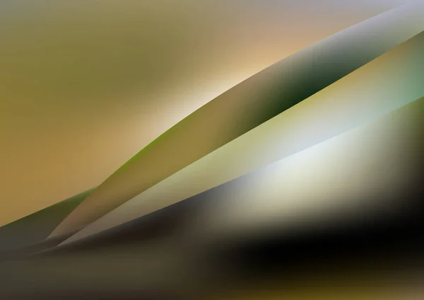 緑黄色滑らかな背景ベクトルイラストデザイン — ストックベクタ
