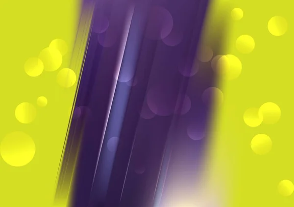 Púrpura Amarillo Elegante Fondo Vector Diseño Ilustración — Vector de stock
