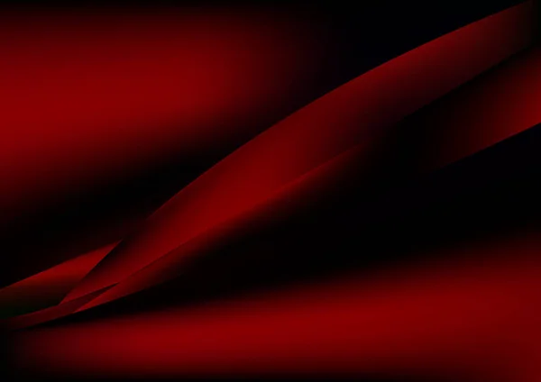 赤い月の装飾背景ベクトルイラストデザイン — ストックベクタ
