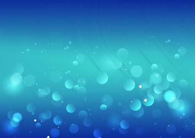 Mavi Su Pürüzsüz Arkaplan Vektör Çizim Tasarımı