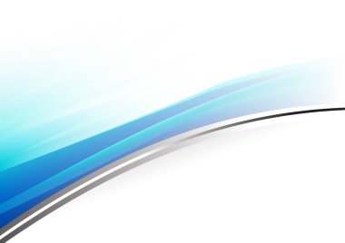 Mavi Aqua Güzel Arkaplan Vektör İllüstrasyon Tasarımı