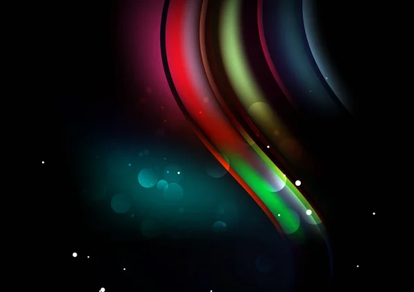 Lichtatmosfeer Multicolor Achtergrond Vector Illustratie Ontwerp — Stockvector