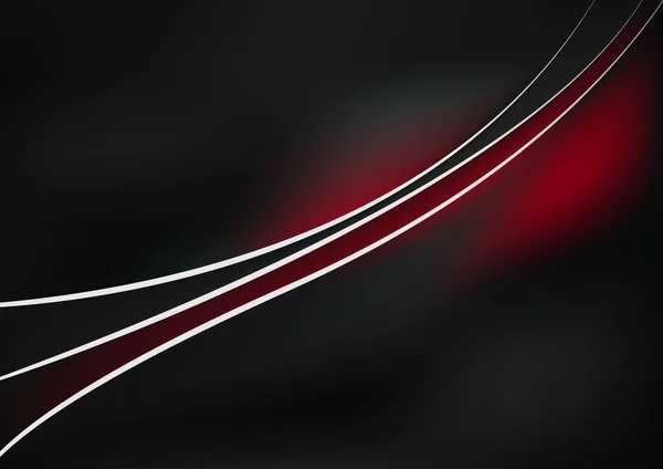 Red Line Kreativer Hintergrund Vektor Illustration Design — Stockvektor