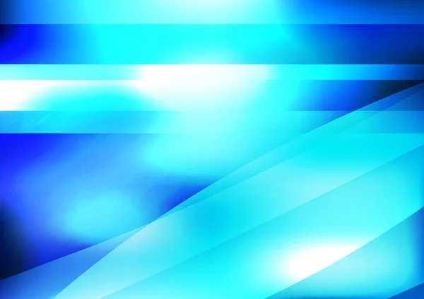 青色光の芸術的背景ベクトルイラストデザイン — ストックベクタ