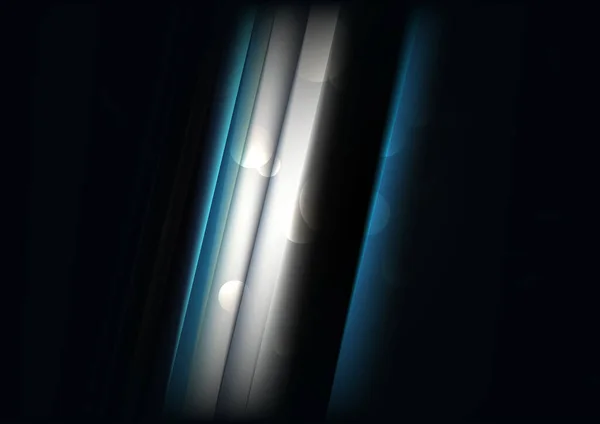 Blaues Licht Fraktaler Hintergrund Vektor Illustration Design — Stockvektor