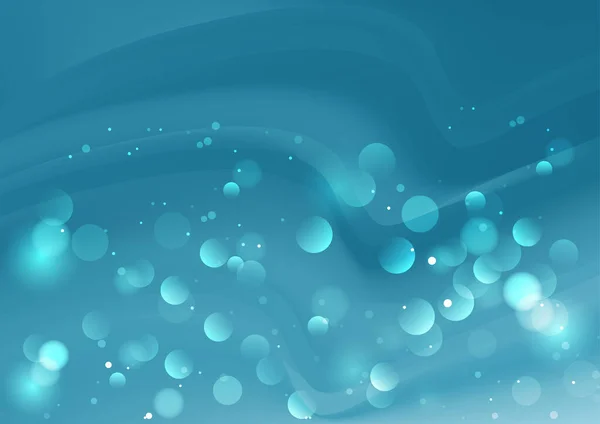 Blue Water Artistic Background Vector Illustration Design — Stock Vector