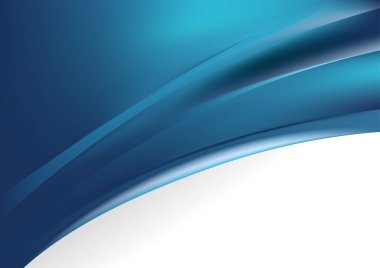 Mavi Turkuaz Sanatsal Arkaplan Vektör İllüstrasyon Tasarımı