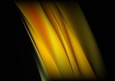 Sarı Yeşil Çoklu Renkli Arkaplan Vektör Çizim Tasarımı