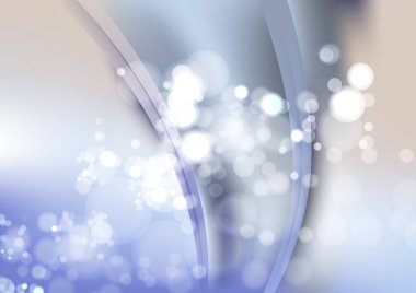 Mavi Işık Fütüristik Arkaplan Vektör Çizimi Tasarımı