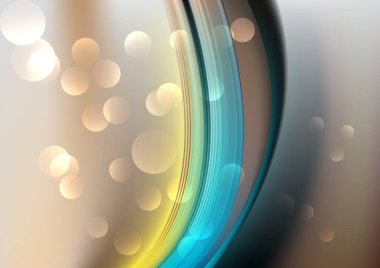 Mavi Sarı Konsept Arkaplan Vektörü Resmetme Tasarımı