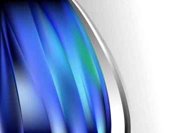 Mavi Işık Dijital Arkaplan Vektörü İllüstrasyon Tasarımı