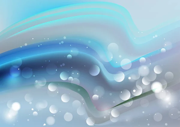 Blue Sky Abstract Background Σχεδιασμός Εικονογράφησης Διανύσματος — Διανυσματικό Αρχείο
