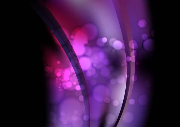 Violet Pink Fractal Background Vector Illustration Design — Stock Vector