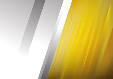 Sarı Turuncu Pürüzsüz Arkaplan Vektör İllüstrasyon Tasarımı