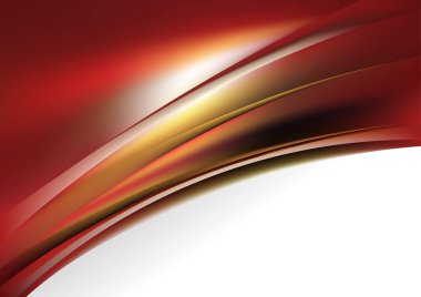 Kırmızı Sarı Dijital Arkaplan Vektör İllüstrasyon Tasarımı