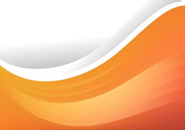 Turuncu Çizgi Dekoratif Arkaplan Vektörü İllüstrasyon Tasarımı