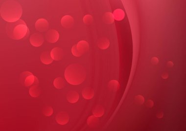 Kırmızı Işık Dijital Arkaplan Vektörü İllüstrasyon Tasarımı