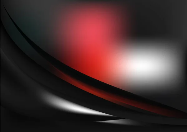 Red Sky Dynamic Background Vector Illustration Design — 스톡 벡터