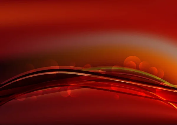Дизайн Векторной Иллюстрации Красной Воды Многоцветным Фоном — стоковый вектор