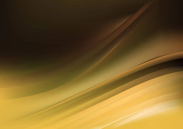 Yellow Green Decorative Background Vector Illustration Design — ストックベクタ