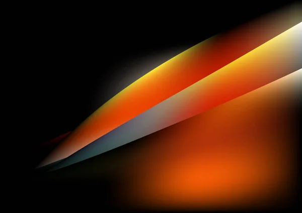 Orange Space Template Background Vector Illustration Design — Stock Vector