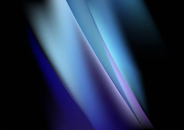 Blaulicht Dynamischer Hintergrund Vektor Illustration Design — Stockvektor