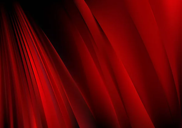 Red Textile Creative Background Vector Illustration Design — Vetor de Stock