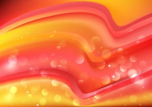 Πορτοκαλί Ροζ Μαλακό Φόντο Διάνυσμα Εικονογράφηση Σχεδιασμός — Διανυσματικό Αρχείο