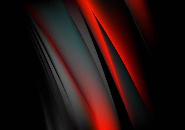 Modello Luce Rossa Sfondo Vettoriale Illustrazione Design — Vettoriale Stock