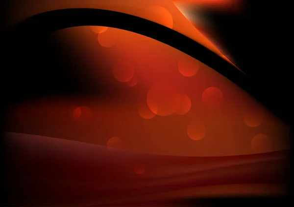 Πορτοκαλί Amber Concept Σχεδιασμός Εικονογράφησης Διανύσματος — Διανυσματικό Αρχείο
