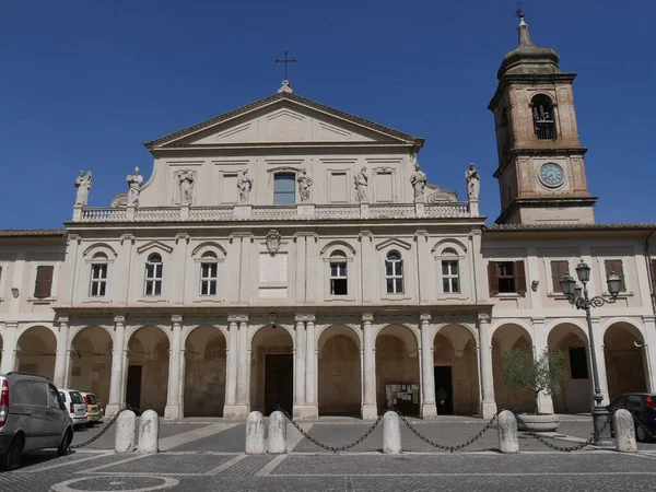 Terni Kathedraal Gewijd Aan Hemelvaart Van Maagd Maria Met Romaanse — Stockfoto
