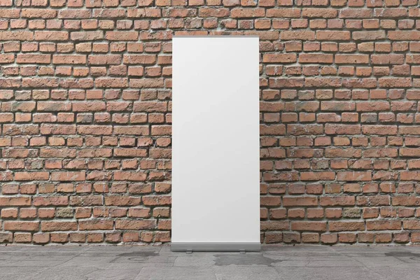 Yuvarlak Bayrak Beyaz Boş 3d Hazırlama ModeliComment