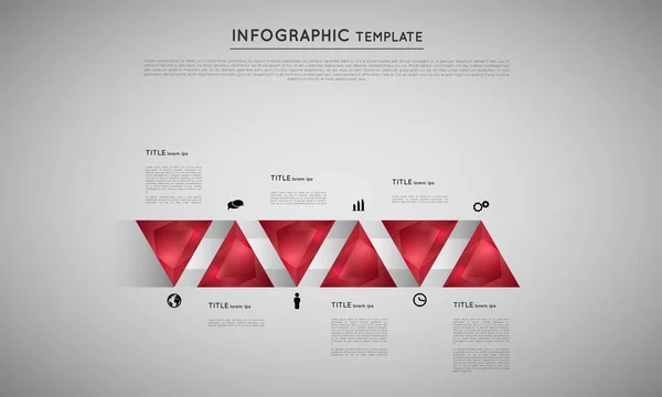 Élément de design infographique — Image vectorielle