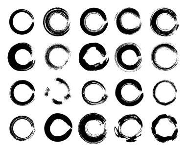 Grunge daire koleksiyonu