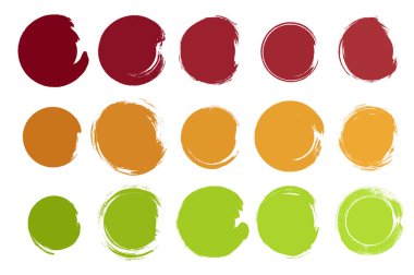 Grunge daire koleksiyonu