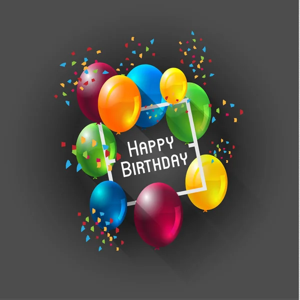 Birthday celebration background — Stock Vector