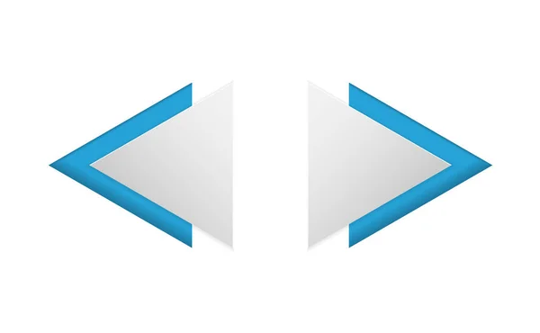 Resumo setas triangulares — Vetor de Stock