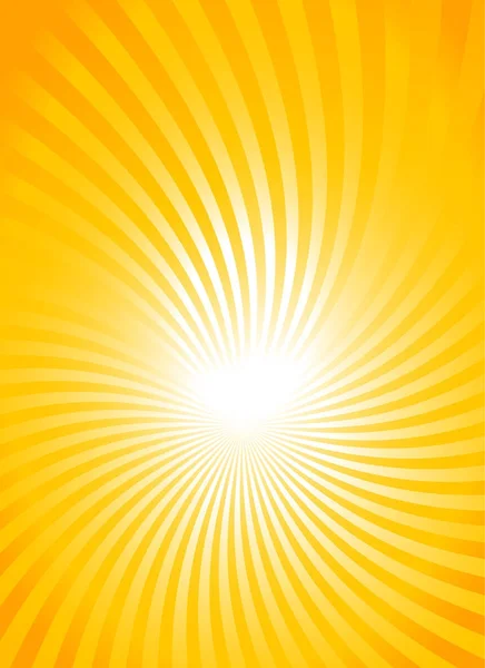 Sonnenstrahlen-Hintergrund — Stockvektor