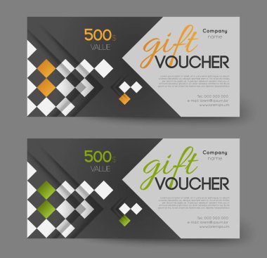 Hediye çeki şablonu