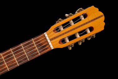 Eski klasik gitar kapatmak kadar ayrıntı