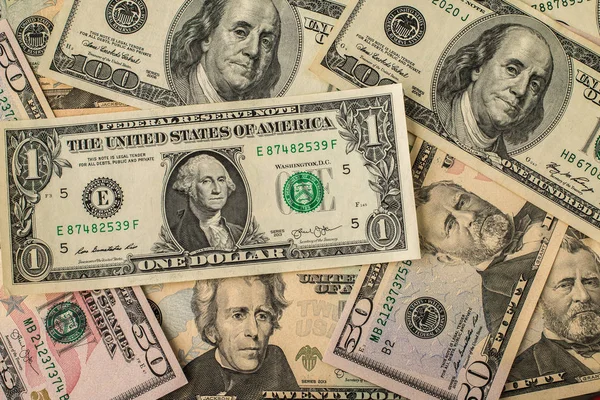 Money background from dollars usa. — Stock Photo, Image