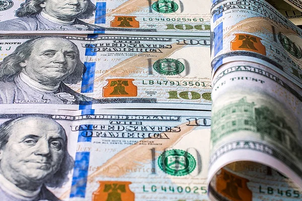Υπόβαθρο χρήματα από δολάρια ΗΠΑ. — Φωτογραφία Αρχείου